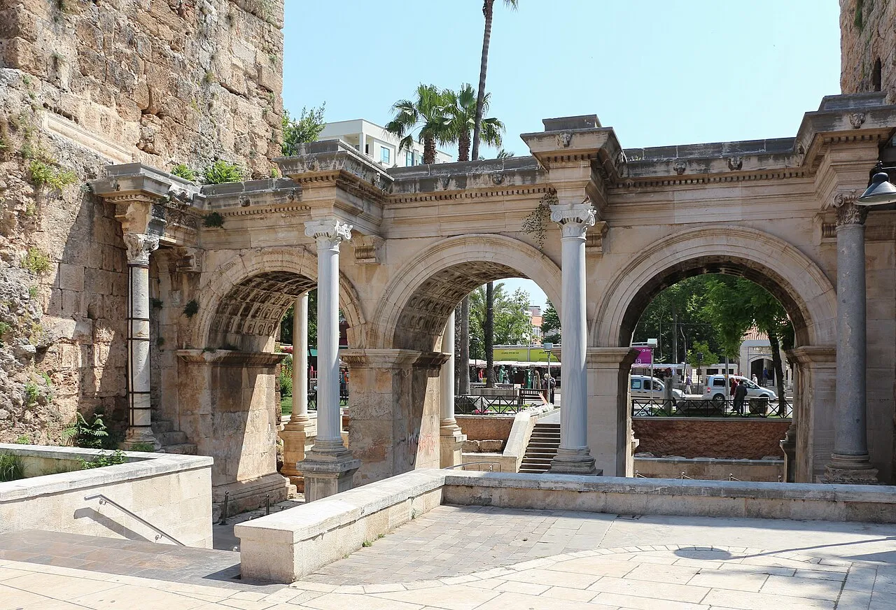 Hadrian’s Gate in Antalya