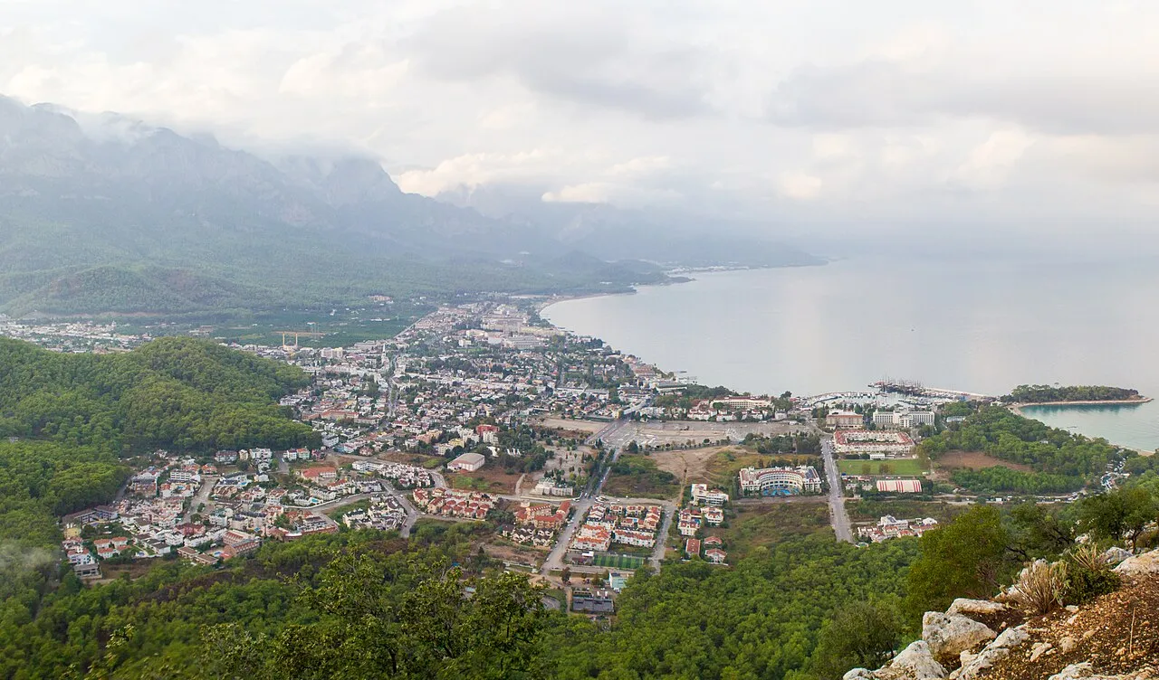 A panoramic view of Kemer