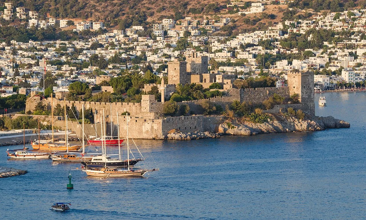 Bodrum Castle and harbour