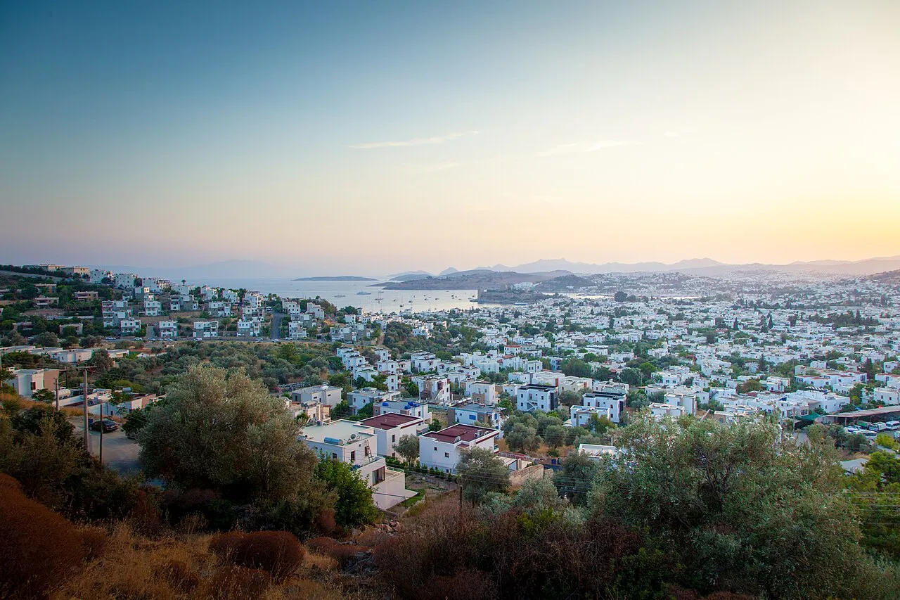 Bodrum at sunset