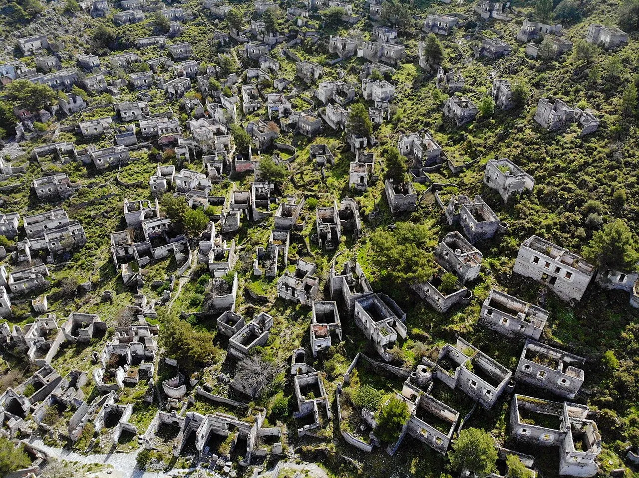 The abandoned settlement of Kayaköy